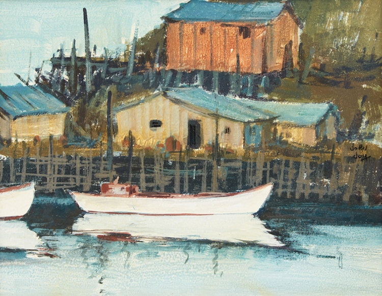 Artwork by John Joy,  Petty Harbour, Nfld.