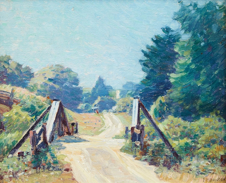 Artwork by Frederick Henry Brigden, Country Landscape