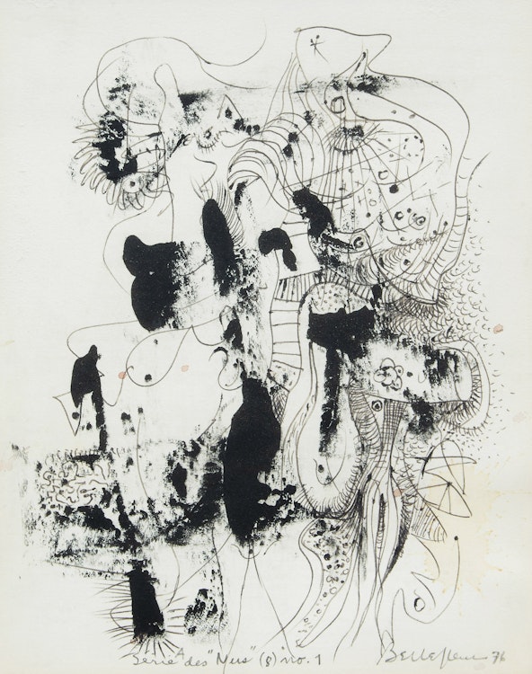 Artwork by Léon Bellefleur, Série des mers (8) no. 1