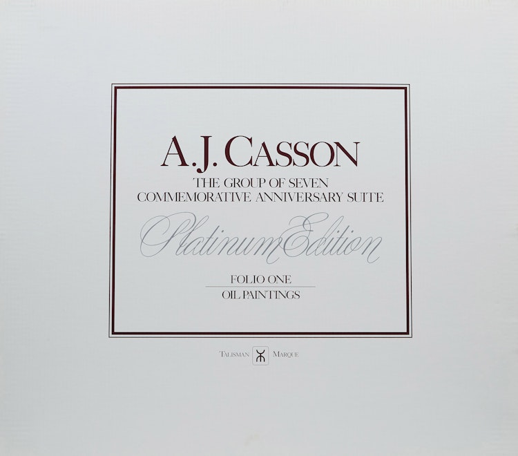Artwork by Alfred Joseph Casson, A.J. Casson: The Group of Seven Commemorative Anniversary Suite (Folio One: Oil Paintings)