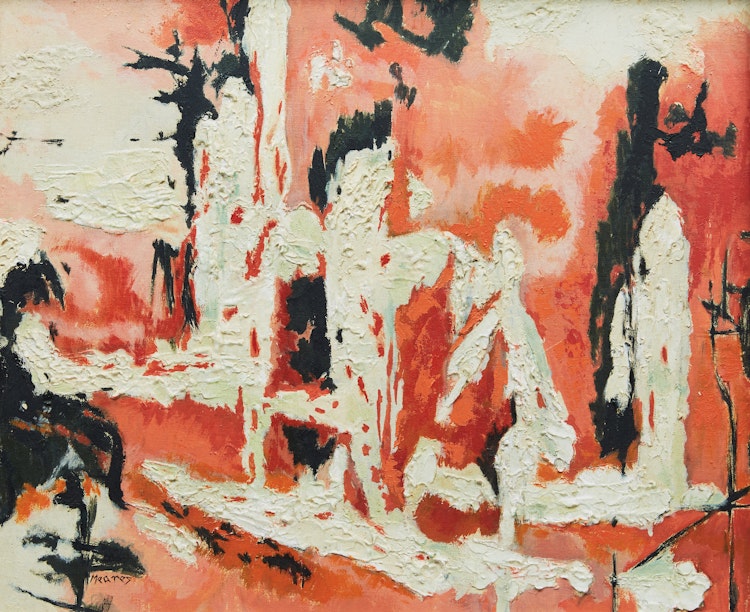 Artwork by Hermina (Ina) Meares, The Dance of Spirits