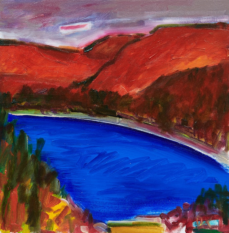 Artwork by Duncan De Kergommeaux,  Fall Landscape #2 Meech Valley