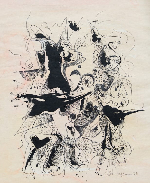 Artwork by Léon Bellefleur, Voyage