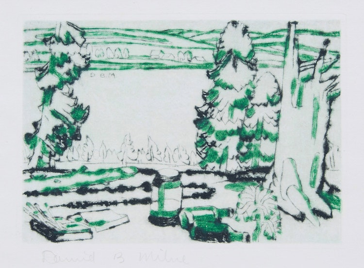 Artwork by David Brown Milne,  Painting Place