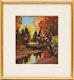 Thumbnail of Artwork by Mary Evelyn Wrinch, Falling Leaves