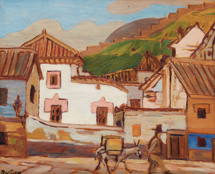 Artwork by Frederick Grant Banting, Spanish Sketch