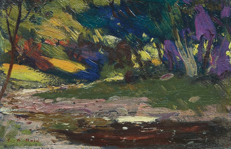 Artwork by George Agnew Reid, Meadow Brook