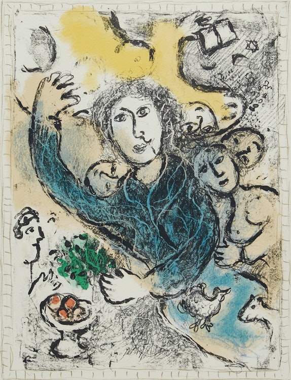 Artwork by Marc Chagall,  L’Artiste II (M.929)