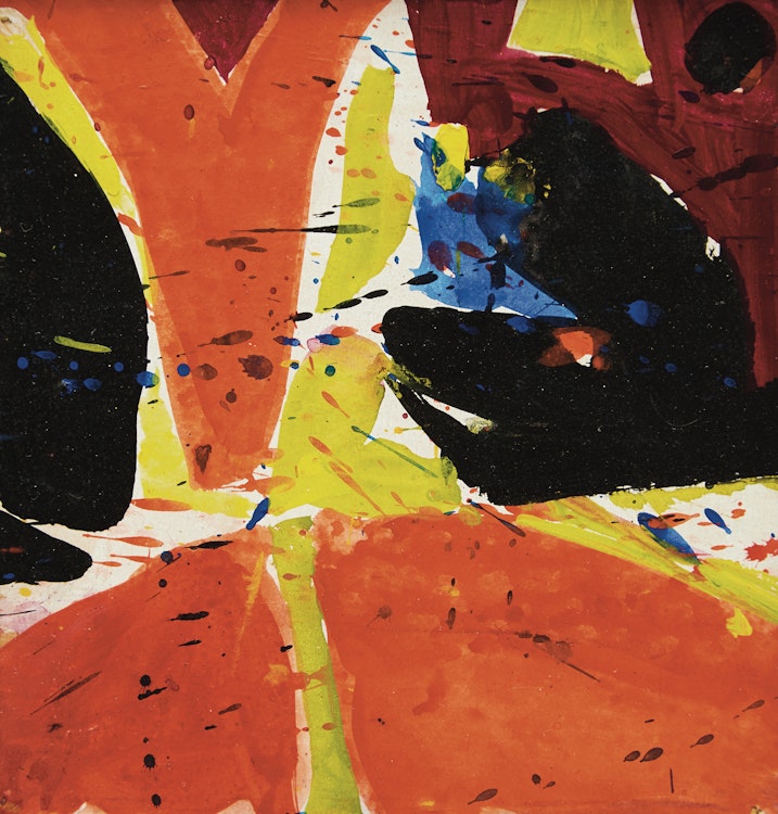 Artwork by Sam Francis, Untitled #8 (SF59-411)