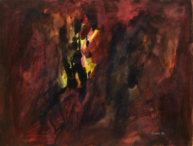 Artwork by William Ronald, Sundark, 1956