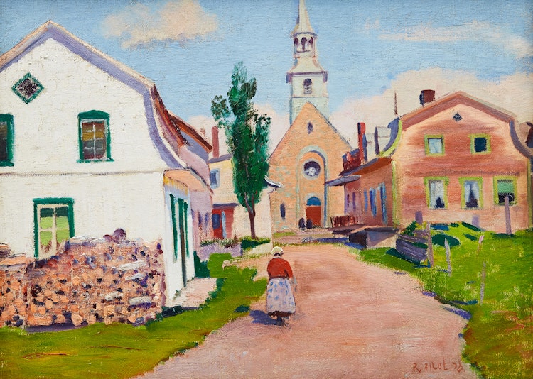 Artwork by Robert Wakeham Pilot, St. Urbain, P.Q.