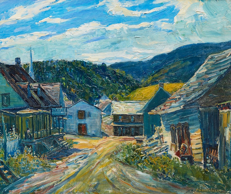 Artwork by Frederick William Hutchison, Charlevoix Landscape