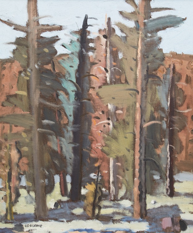 Artwork by Stanley Morel Cosgrove, Forest Landscape