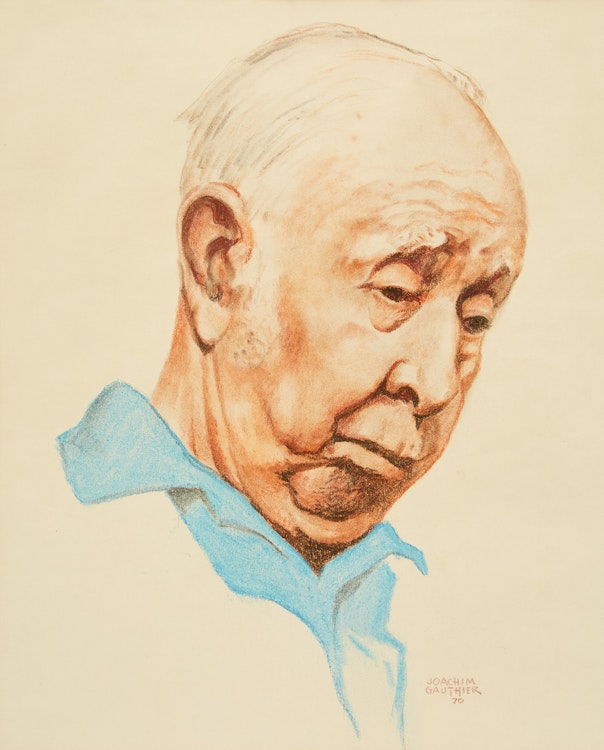 Artwork by Joachim George Gauthier, Portrait of A.Y. Jackson
