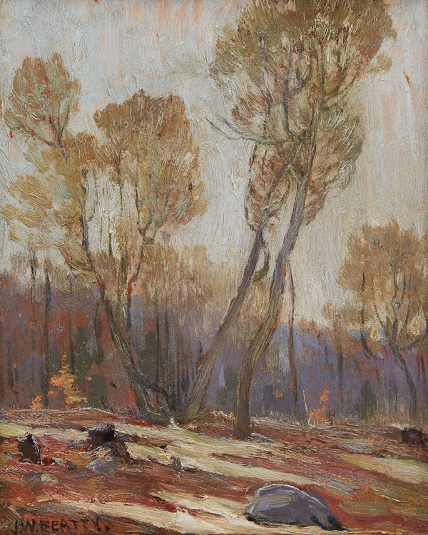 Artwork by John William Beatty, Early Spring, Algonquin Park