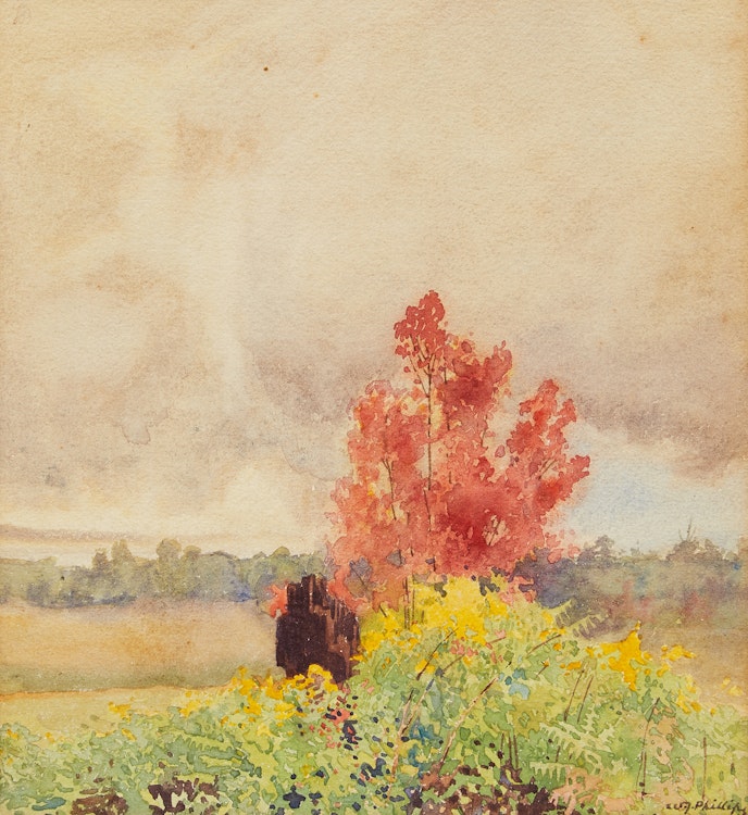 Artwork by Walter Joseph Phillips, Untitled Landscape