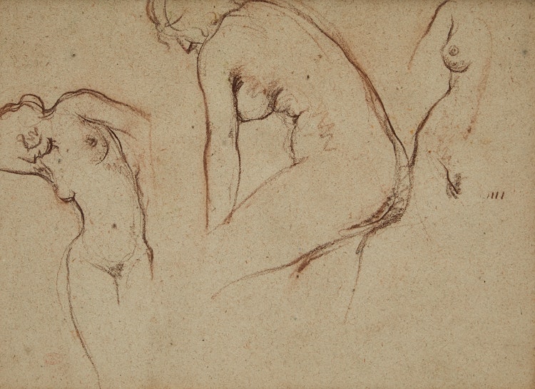 Artwork by Clarence Alphonse Gagnon, Sketchbook Group