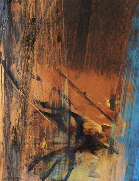 Artwork by Marcelle Ferron, Abstraction, 1975