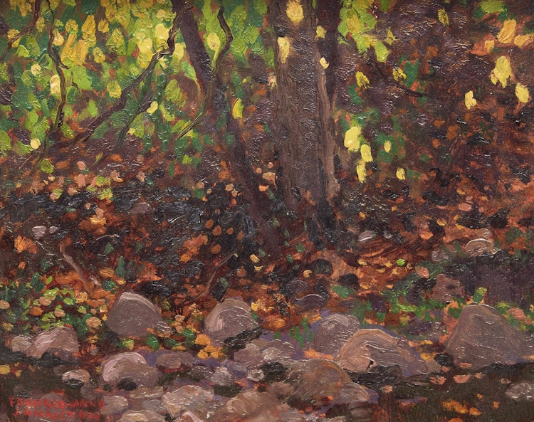 Artwork by Frances Anne Johnston, Edge of the Lake