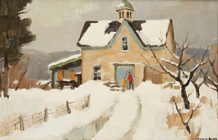Artwork by Thomas Keith Roberts, Fruit Barn, Grimsby