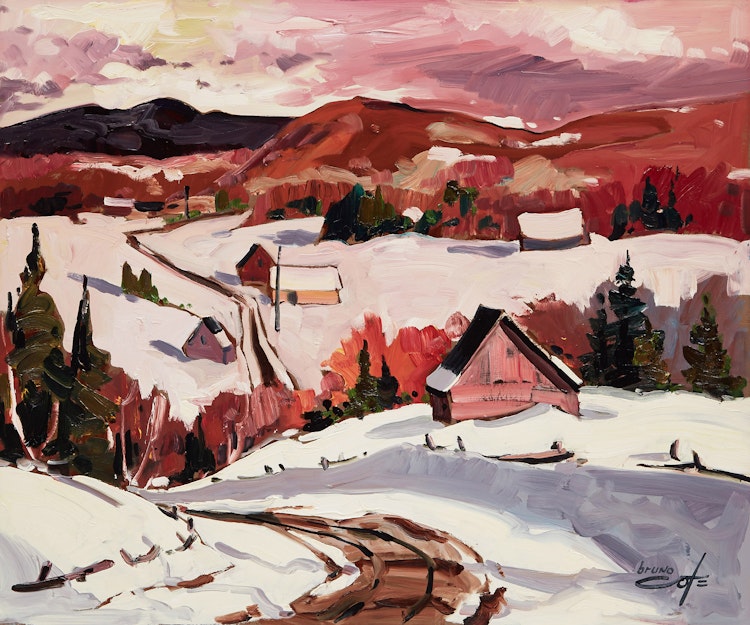 Artwork by Bruno Côté, St-Michel des Saints