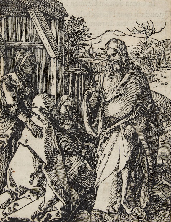 Artwork by Albrecht Dürer,  Christ Taking Leave of His Mother