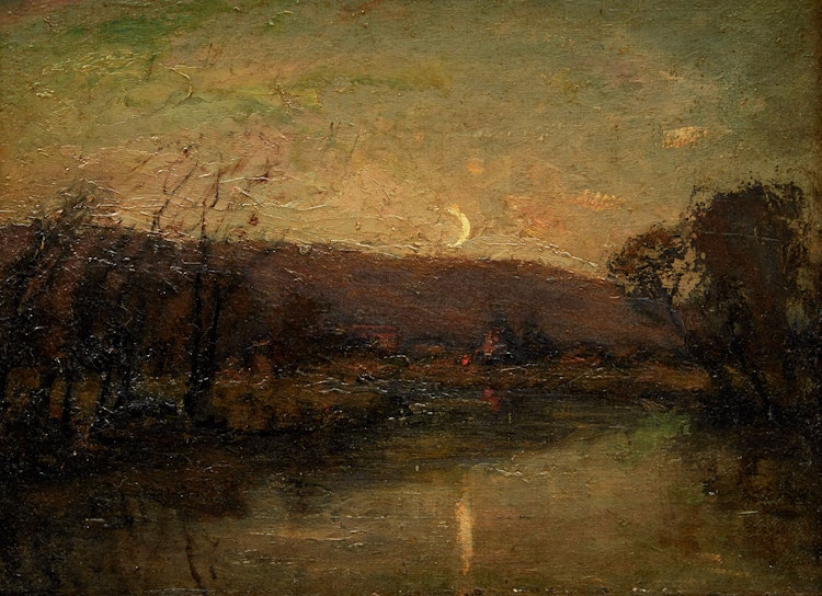 Artwork by James Henderson, Young Moon