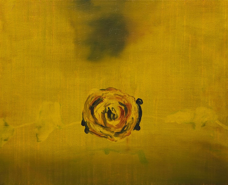 Artwork by Richard Storms, Yellow Rose