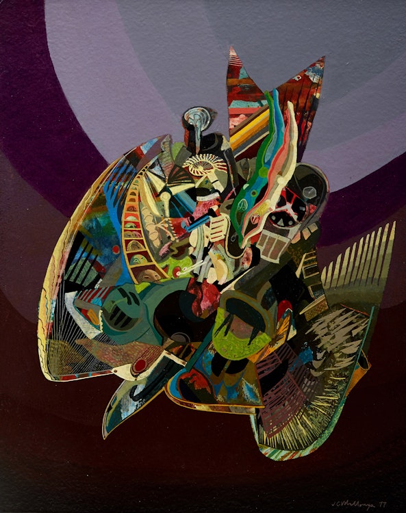 Artwork by Jesus Carlos De Vilallonga, A Bird Full of Spirit