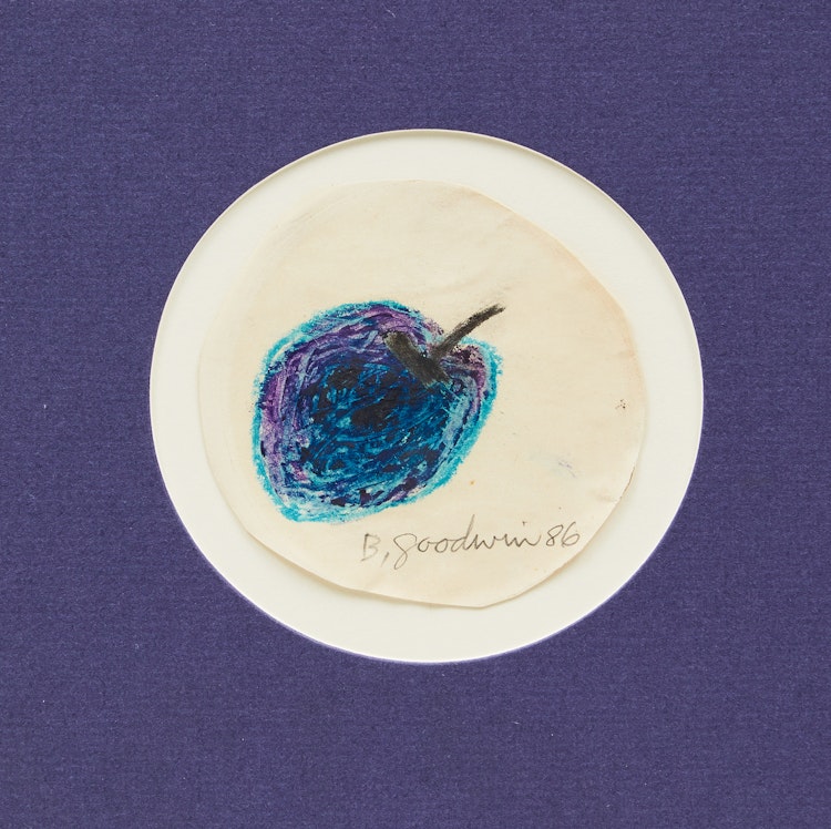 Artwork by Betty Roodish Goodwin, Untitled (plum)
