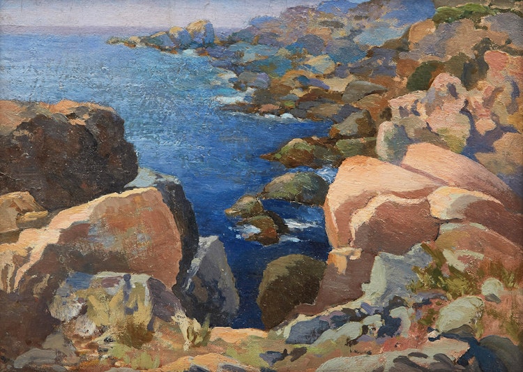 Artwork by Aleen Elizabeth Aked, A View from the Top; Garden of Ladies