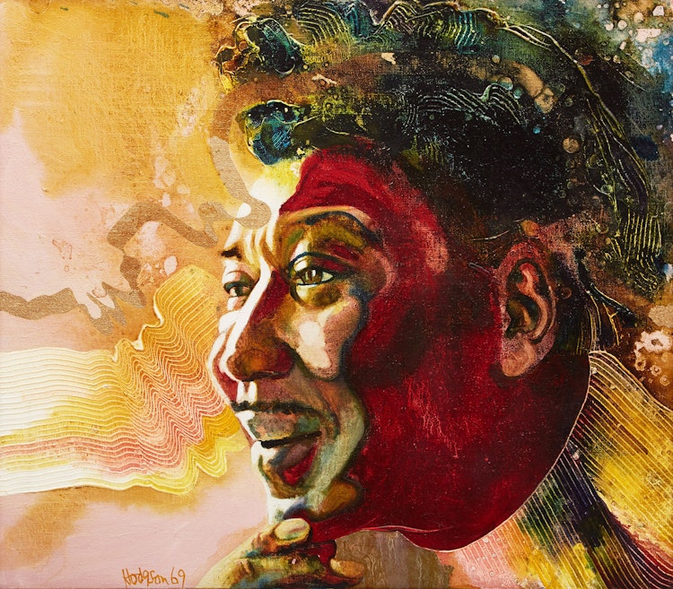 Artwork by Thomas Sherlock Hodgson, Muddy Waters