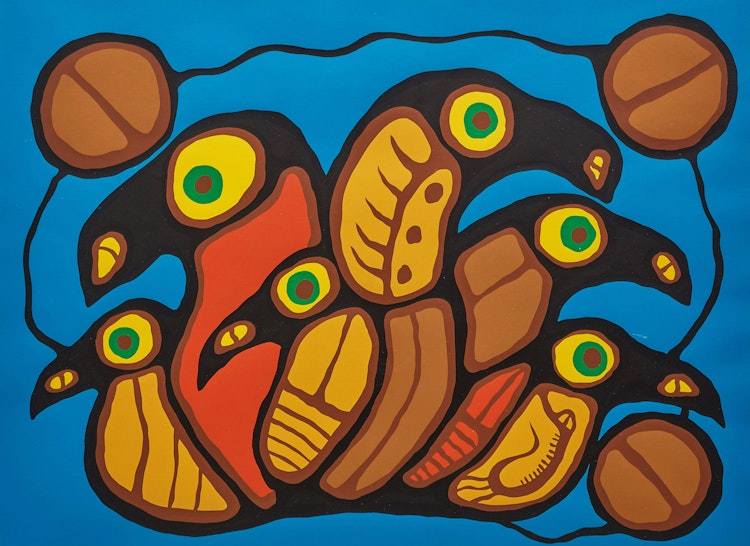 Artwork by Norval Morrisseau, Community Development