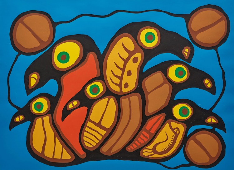 Artwork by Norval Morrisseau,  Community Development