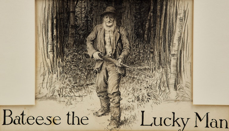 Artwork by Frederick Simpson Coburn,  Bateese the Lucky Man