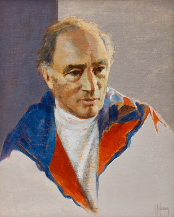 Artwork by Myfanwy Pavelic, Red, White and Blue
