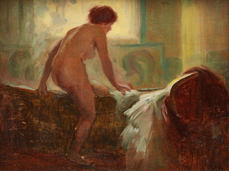 Artwork by Beatrice Hagarty Robertson, Nude Figure Study