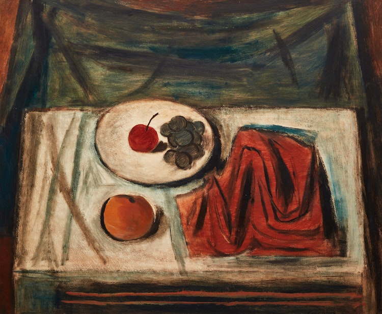 Artwork by Stanley Morel Cosgrove,  Still Life with Grapes