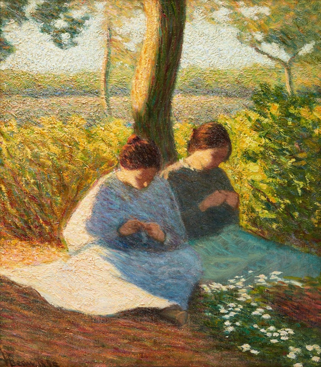 Artwork by Henri Beau, Dimanche après-midi