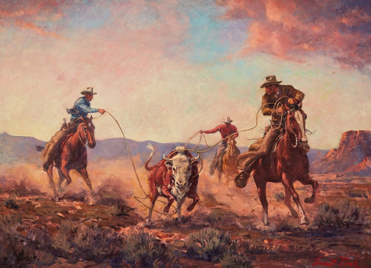Artwork by Ernest Tonk, Heading & Heeling