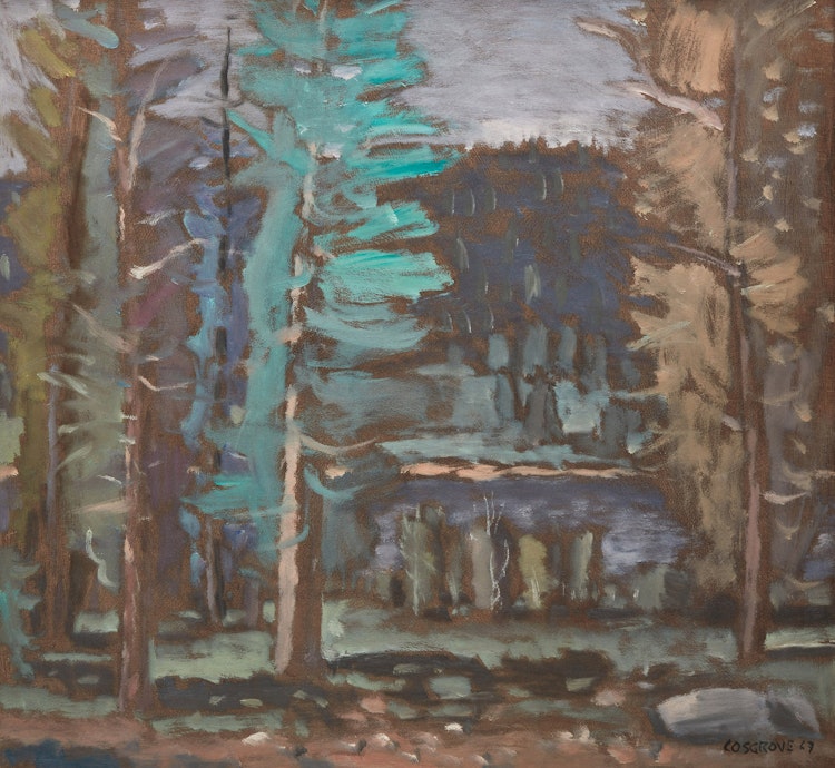 Artwork by Stanley Morel Cosgrove, Treescape ‘67