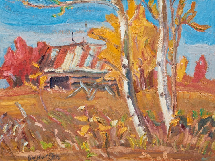 Artwork by Ralph Wallace Burton, West of North Gower, Ont.