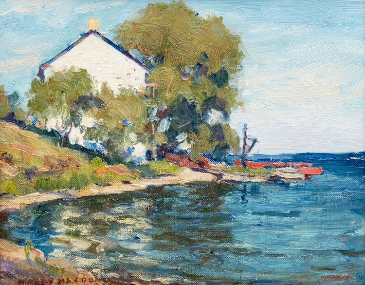 Artwork by Manly Edward MacDonald,  Summer Landscape 