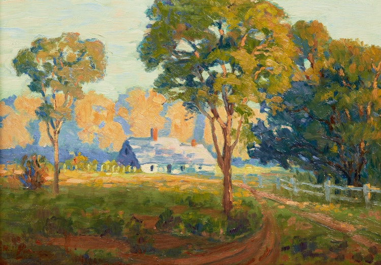 Artwork by Wilfred Molson Barnes,  Meriden, New Hampshire