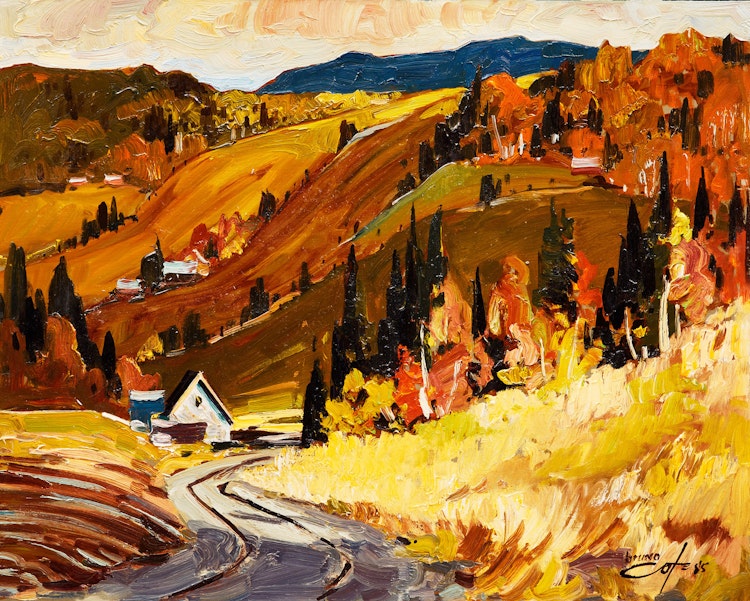 Artwork by Bruno Côté, St. Agnes
