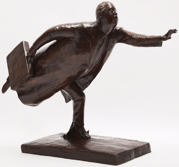 Artwork by William Hodd McElcheran, Flat Out