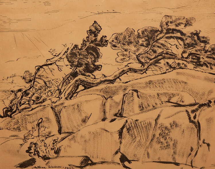 Artwork by Arthur Lismer,  Georgian Bay