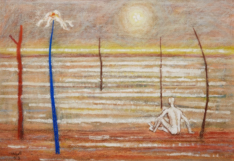 Artwork by Miller Gore Brittain, Solitude