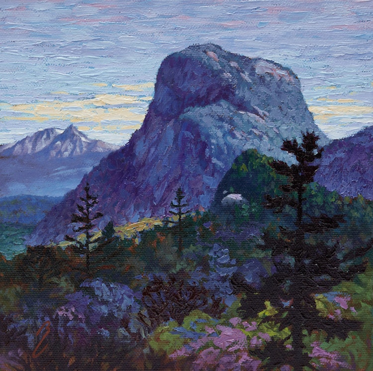 Artwork by Bruno Capolongo, Spring (Stawamus Chief, British Columbia); Whistler (British Columbia)