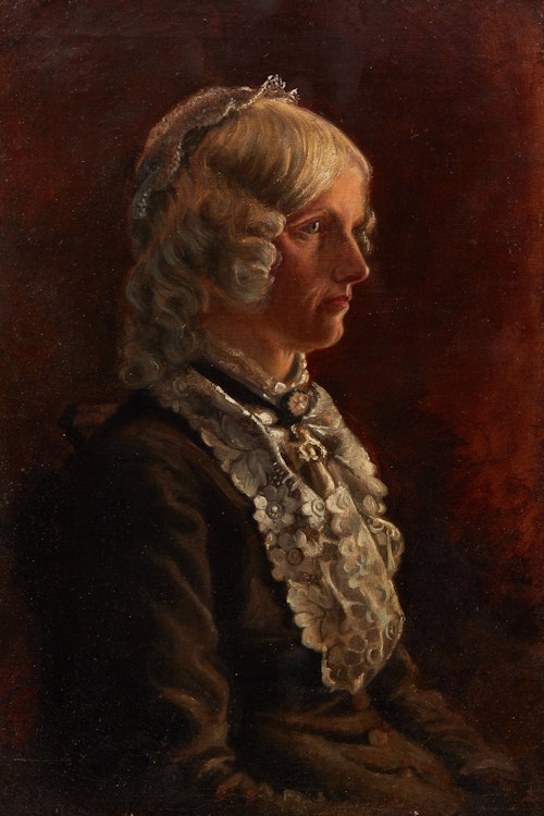 Artwork by Charlotte Mount Brock Schreiber, Portrait of Caroline